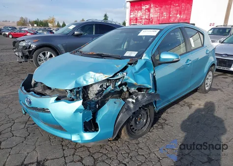 2012 Toyota Prius C from USA, damaged, VIN JTDKDTB33C106195
